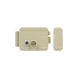 Cerradura Eléctrica / Incluye Llave / Derecha/ Con Botón integrado /Exterior
