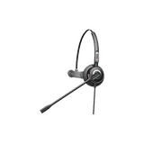Diadema monoaural con tecnología antishock para teléfonos IP FANVIL y Polycom con micrófono de cancelación de ruido, larga durabilidad