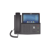 Teléfono IP empresarial para 20 lineas SIP, pantalla táctil, Bluetooth integrado para diadema, PoE y hasta 127 botones DSS con doble puerto Gigabit, soporta recepción de video