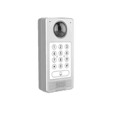 Videoportero IP (SIP) FISHEYE, apertura por código, Antivandálico, llamada y/o tarjeta, teclado retro-iluminación
