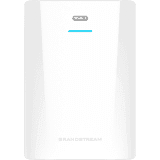 Punto de Acceso Wi-Fi 7 para Pared / GWN7670WM / MIMO 2x2:2 DL-UL OFDMA / Modulación 4096 QAM / 2.5G Ethernet PoE+ / Hasta 256 Clientes / QoS Avanzado / Cobertura 175 mts / Gestión Integrada y en la Nube