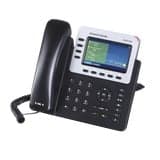 Teléfono IP Empresarial para 4 líneas. Puede agregar hasta 160 BLF (teclas de marcación rápida) con cuatro GXP2200EXT