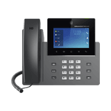 Videoteléfono IP pantalla táctil con android de 16 líneas, doble puerto Gigabit, PoE/PoE+