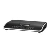 Conmutador IP-PBX de 4 puertos FXO + 2 FXS, 45 llamadas concurrentes, 500 usuarios y doble puerto Gigabit