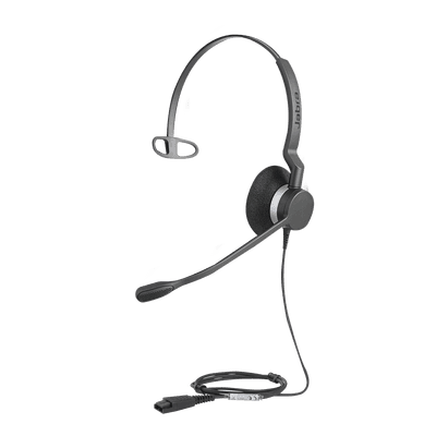 Jabra Biz 2300 Mono con conexión QD, resistente para contact center con brazo articulado con giro de 360º (2303-820-105)