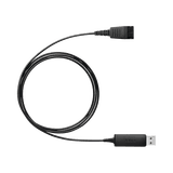Jabra Link 230 adaptador USB a QD, para diademas BIZ1500, BIZ2300 y BIZ2400 (230-09)