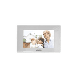 MONITOR 7" COLOR BLANCO, ALTA DEFINICIÓN (HD),TIPO ESPEJO, CON ENTRADA MICROSD PARA GRABACIÓN
