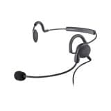 DIADEMA POR DETRÁS DE LA CABEZA CON BOMM FLEXIBLE P/ MOTOROLA GP-300/ SP-50/ P1225/ PRO-3150/ MAG-ONE/ EP-450/ EP-350/ RDU-2020. HYT TC-500/ 518/ 600/ 610/ 700/ 620/ 1600/ 700EX.