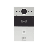Videoportero de 1 Botón / Lector de Tarjetas MIFARE y PROX EM / Notificación a APP / 100% en la Nube / Notificación por Llamada Telefónica / SIP / ONVIF / IP65 / Cámara 2MP / Panel de Aluminio / Control de 2 Puertas