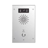 Video Intercomunicador IP, 2 líneas SIP, 2 relevadores con botón para llamada, Onvif, anti-vandálico, PoE, IP65 e IK10, PoE