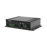 Gateway para Voceo IP/SIP, Entrada de audio (3.5mm), salida de amplificador integrado de hasta 30W, puerto USB (reproducción de MP3),