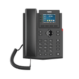 Teléfono IP Wi-Fi empresarial para 4 líneas SIP con pantalla LCD de 2.4 pulgadas a color, Opus y conferencia de 3 vías, PoE.