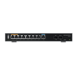 Router Gigabit VPN / Balanceador de cargas / 60,000 sesiones NAT / 9 puertos 10/100/1000 Mbps + 2 puertos SFP (WAN/LAN) / 1 puerto entrada PoE(af/at) / 2 puertos salida PoE (af/at) / Compatible con GWN Cloud.