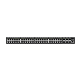 Switch Gigabit Administrable / 48 puertos 10/100/1000 Mbps + 6 Puertos SFP+ / Compatible con GWN Cloud.