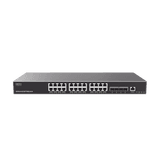 Switch Capa 3 Administrable / 24 puertos 10/100/1000 Mbps + 4 Puertos SFP+ de 10 Gigabits / Compatible con GWN Cloud.