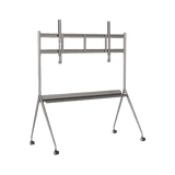 Montaje de Piso Móvil para Pantallas de 75 y 86" / Compatible con VESA / Incluye Soporte para Pantalla