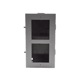 Base de 2 Espacios para EMPOTRAR Módulos de Videoporteros Hikvision