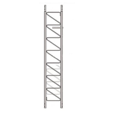 Sección de Torre ROHN cara de 12.5" y 3.05 m (10 pies) de Altura. Galvanizado en caliente.