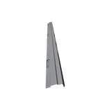 Jamba de bisagras galvanizada, 6'8", 5 3/4" izquierda