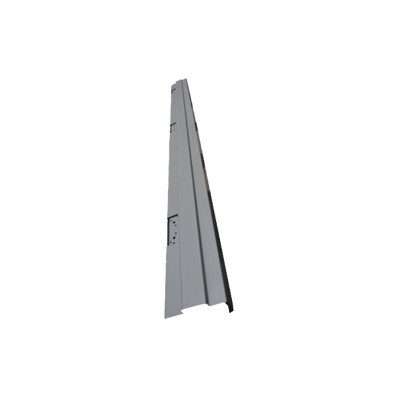 Jamba de bisagras galvanizada, 6'8", 5 3/4" izquierda