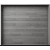 Puerta de Garage de Alta Calidad / Estilo Americano / Acabado Laminado PREMIUM / Color Gris / 18x9 Pies.
