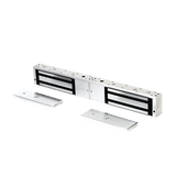 Chapa magnética de 1200 Lbs /Para Puertas Dobles/ Interior/ LED / Sensor Bloqueo