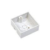 Caja plástica para instalación del botón PRO802B 86 x 86 mm