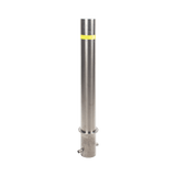 Bolardo Fijo de Acero Inoxidable de 900 mm de Altura / Ideal para aplicaciones delimitaciones de automóviles