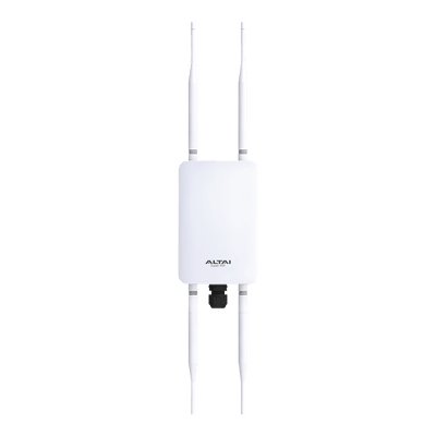 Punto de Acceso Omnidireccional Súper Wi-Fi, Doble Banda en 2.4 y 5 GHz, Hasta 300 m de Cobertura, Hasta 256 Usuarios Concurrentes, Wave 2, MU-MIMO 2x2, Hasta 1267 Mbps, Carcasa IP67