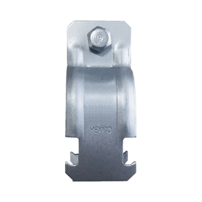 Abrazadera Unicanal para Conduit Cédula 40 de 1/2" (13 mm).