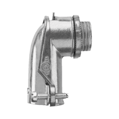 Conector curvo para tubo flexible 3/4" (19 mm)