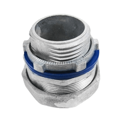 Conector Recto para tubo tipo Liquidtight de 1/2" (13 mm).