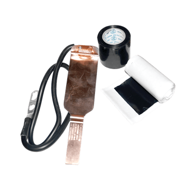 Kit de aterrizaje Estándar para cable de 1-5/8". Longitud del conductor 24"