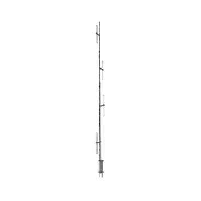 Dipolo Quasi-Omni Antenna Expuesta, 500 W Max, 3 a 6 dB, 155 a 165 MHz, Sellador VaporWrap