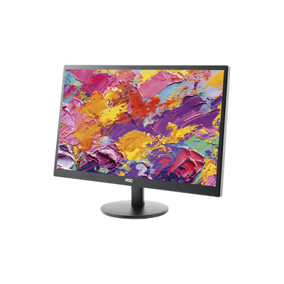 Monitor LED de 22", Resolución 1920 x 1080 Pixeles con Entradas de Video HDMI/VGA