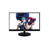 Monitor LED de 27", Resolución 1920 x 1080 Pixeles con Entradas de Video VGA / HDMI con MHL / Displayport. Panel IPS con Marco Esbelto y Bocinas Integradas