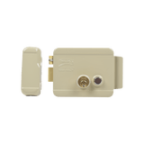 Cerradura Eléctrica / Incluye Llave /Con Botón integrado / Izquierda / Exterior