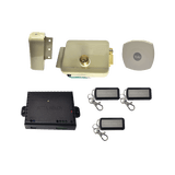 Kit Cerradura Eléctrica 321DC Derecha y Hub para Apertura a través de SmartPhone , compatible con Yale CONNECT