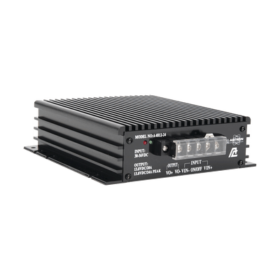 Convertidor de CD-CD Ent: 30-56 Vcc, Sal: 13.8 Vcc 24 Amp