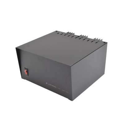Fuente de poder Astron| Salidas 13.8Vcc, 20A | Lineal Regulada con Circuito Cargador de Baterías.