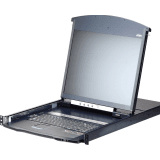 Switch KVM over IP Dual Rail LCD 8/16 Puertos | Acceso Local y Remoto | Resolución HD 1920x1200 | Virtual Media | Compatible con Blade Servers | Dual IP | FIPS 140-2 | Control Centralizado CC2000