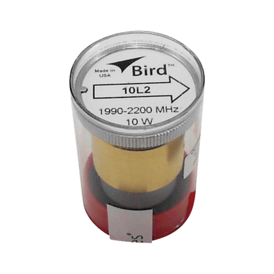 Elemento de 10 Watt en linea 7/8" para Wattmetro BIRD 43 en Rango de Frecuencia de 1990-2200 MHz.