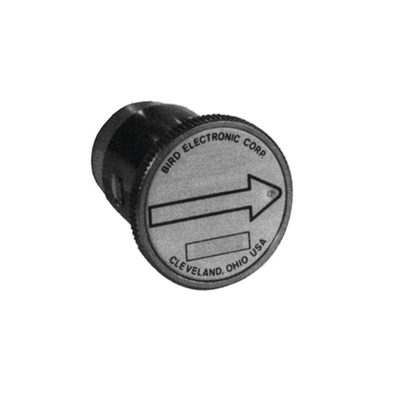 Elemento de 250 Watt en Línea 7/8" para Wattmetro BIRD 43 en Rango de Frecuencia de 25 a 60 MHz.