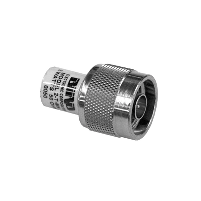 Carga Fantasma Terminal de 2 W, Impedancia de 50 Ohm y Conector N Macho.