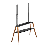 Soporte de TV Easel Studio TV Floor Stand | Compatible VESA 200x200 a 600x400 | Para Pantallas de hasta 75 Pulgadas | Capacidad de Peso 40 kg | Altura Ajustable 905-2590 mm | Incluye Cable Anti-Caída