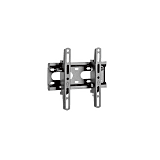 Soporte de Pared con Inclinación para monitores hasta 43"|Compatible VESA 75x75 a 200x200 | Capacidad de Carga 45 kg | Separación de la pared 53 mm | Fabricado en acero | Color Negro