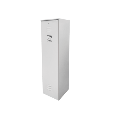 Barrera vehicular CAME / G3750 / Gabinete color blanco / sin accesorios