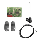 Kit Receptor inalámbrico con antena / Hasta 45M en linea de vista / INCLUYE dos controles y 3 metros de cable RG58 para la antena