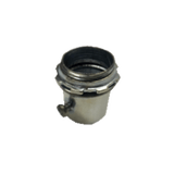 Conector 2" (52mm) pared delgada con tornillo galvanizado etiqueta verde