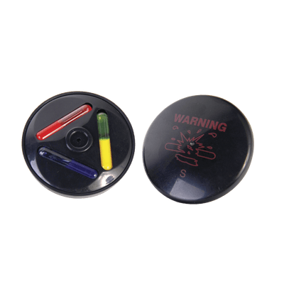 Tag con Tinta para Ropa /Si se viola el sello, la Ropa quedará Marcada con Tinta! / Paq. 100 pzs